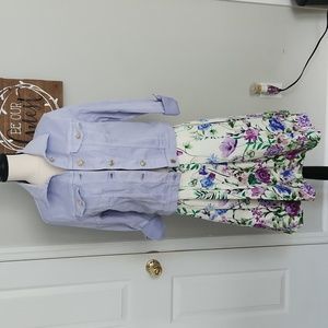 Lavender Michael Kors Jean jacket